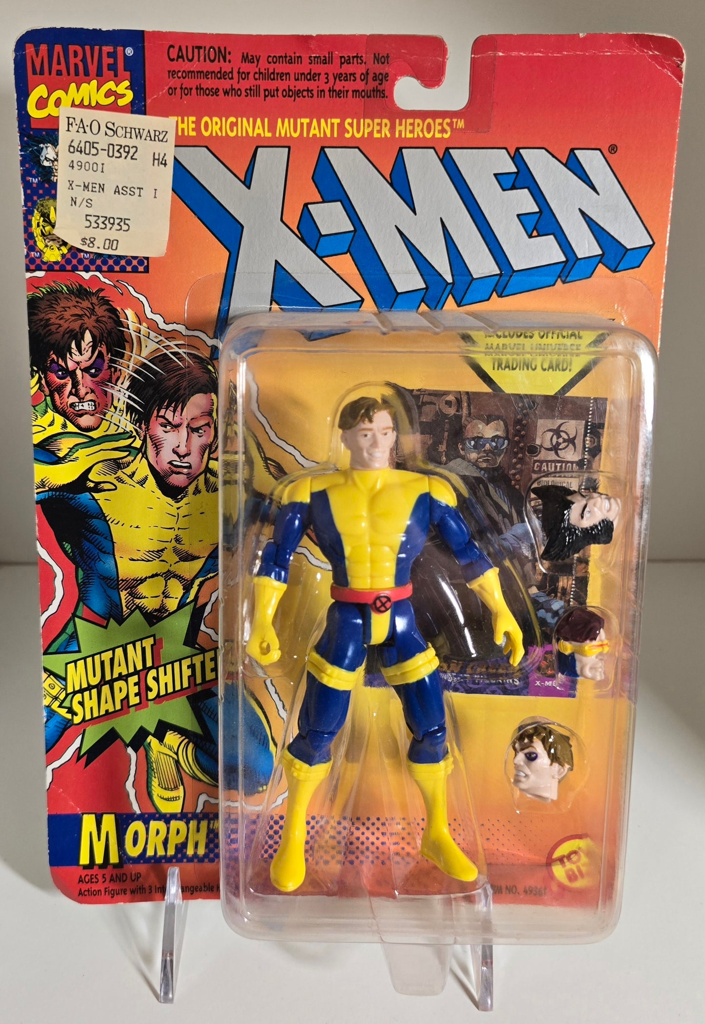 TOY BIZ UNCANNY X-MEN MORPH ACTION FIGURE 1994 [PH03] X-Men Toy Biz   