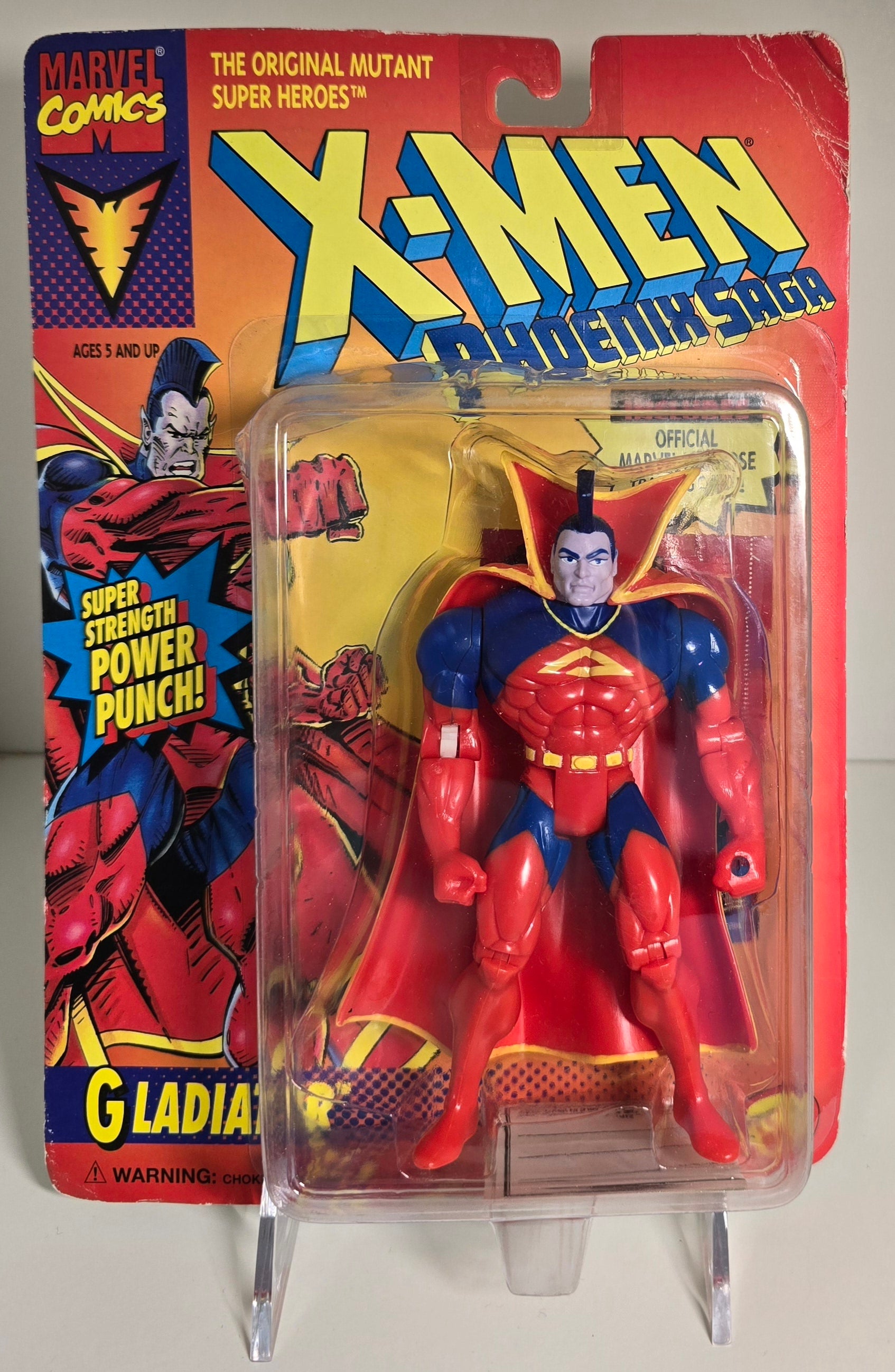 TOY BIZ UNCANNY X-MEN GLADIATOR ACTION FIGURE 1994 [PH03] X-Men Toy Biz   