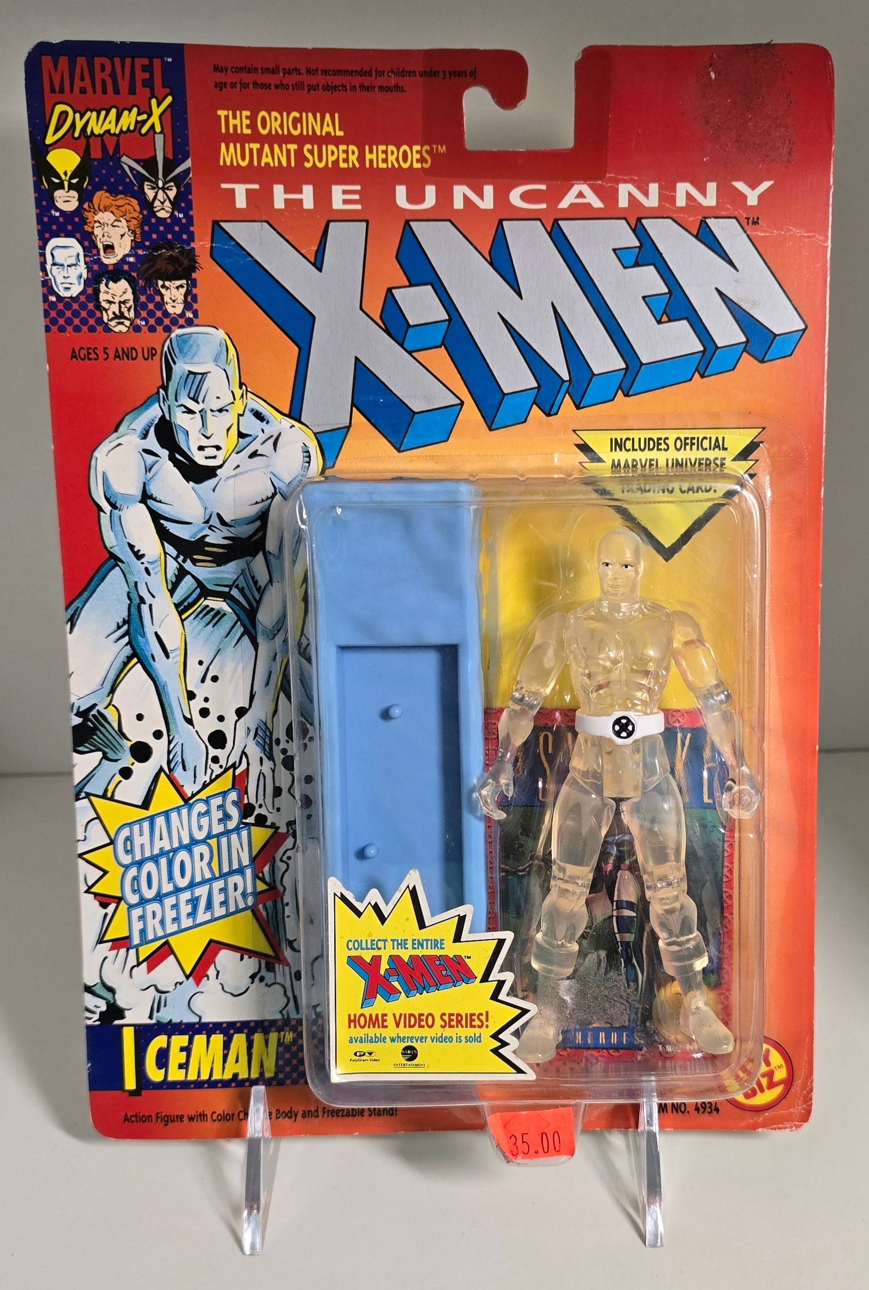 TOY BIZ UNCANNY X-MEN ICEMAN ACTION FIGURE 1993 [PH03] X-Men Toy Biz   