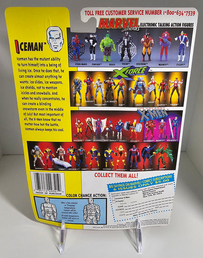 TOY BIZ UNCANNY X-MEN ICEMAN ACTION FIGURE 1993 [PH04] X-Men Toy Biz   