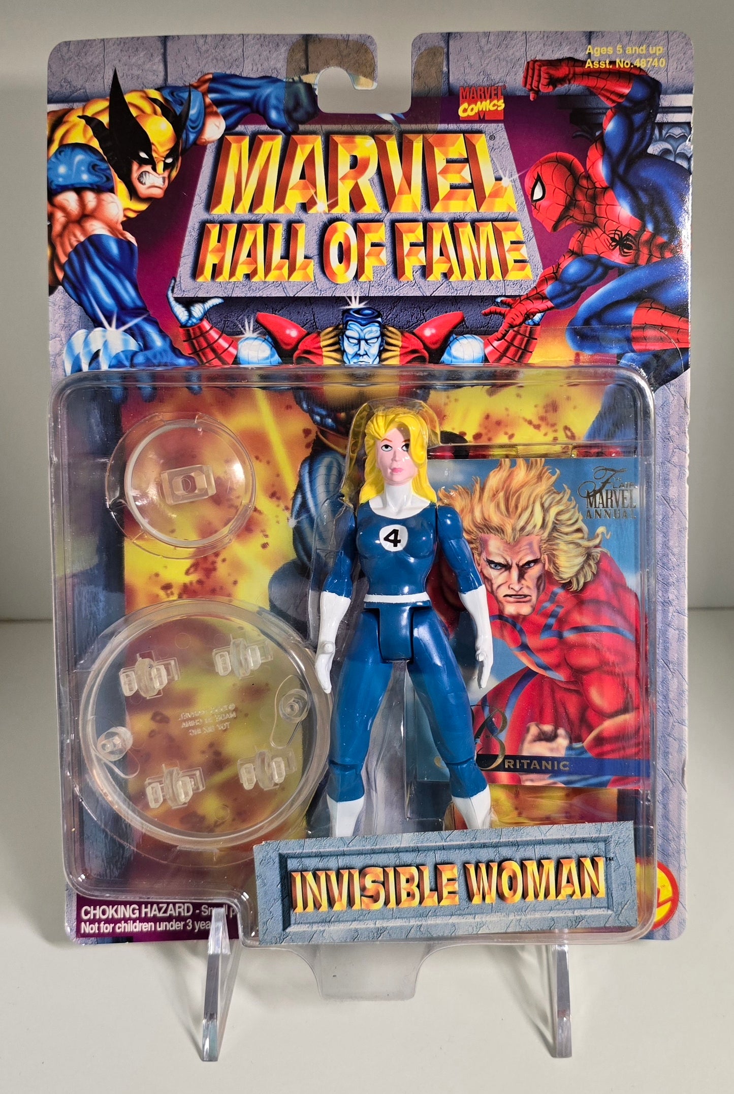 TOY BIZ MARVEL HALL OF FAME INVISIBLE WOMAN ACTION FIGURE [PH02] X-Men Toy Biz   