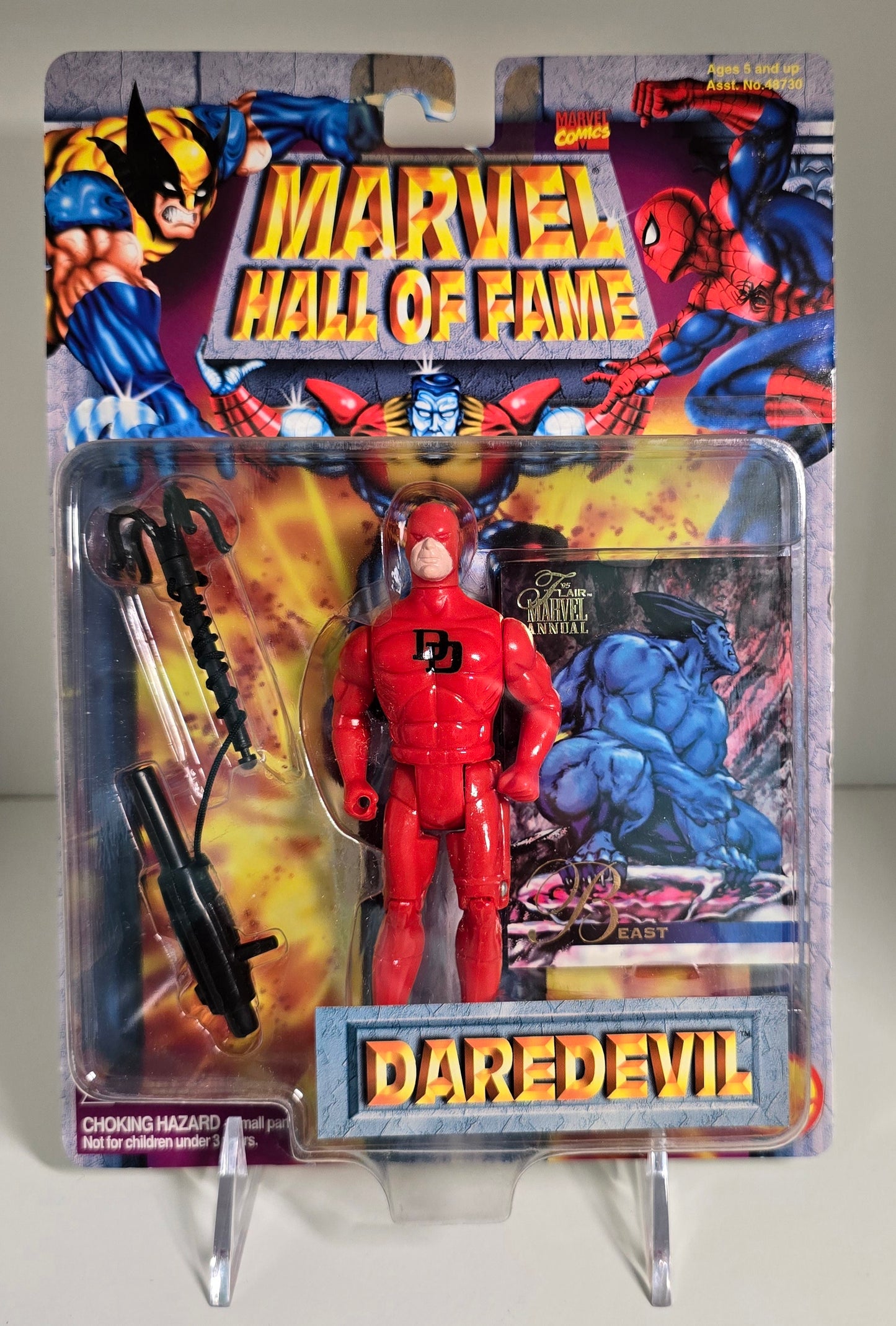 TOY BIZ MARVEL HALL OF FAME DAREDEVIL ACTION FIGURE [PH01] X-Men Toy Biz   