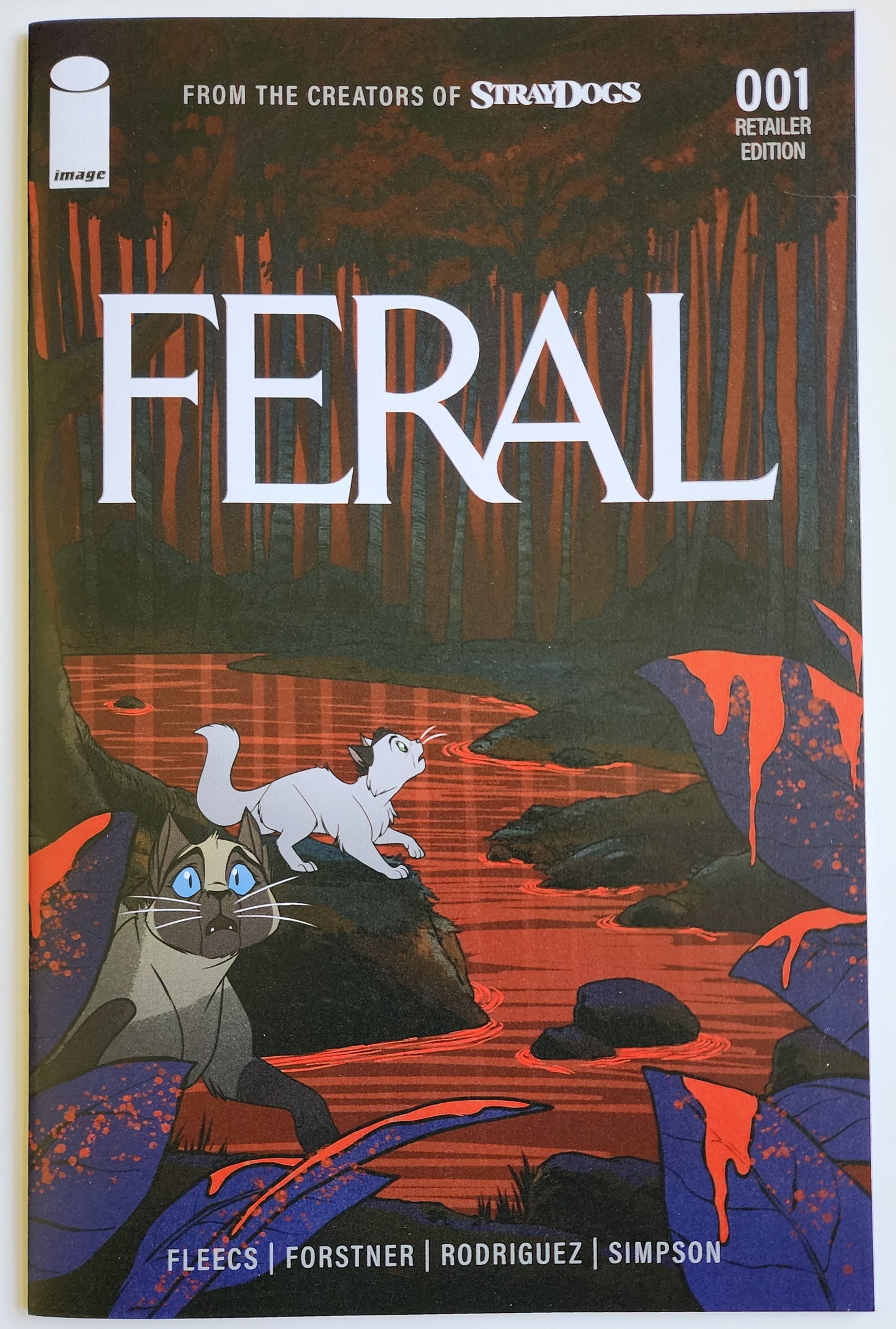 FERAL #1 TONY FLEECS COMICSPRO EXCLUSIVE VARIANT 2024 Feral IMAGE COMICS   