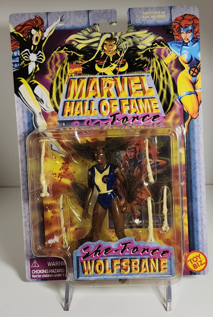 TOY BIZ MARVEL HALL OF FAME SHE-FORCE WOLFSBANE ACTION FIGURE [PH03] X-Men Toy Biz   