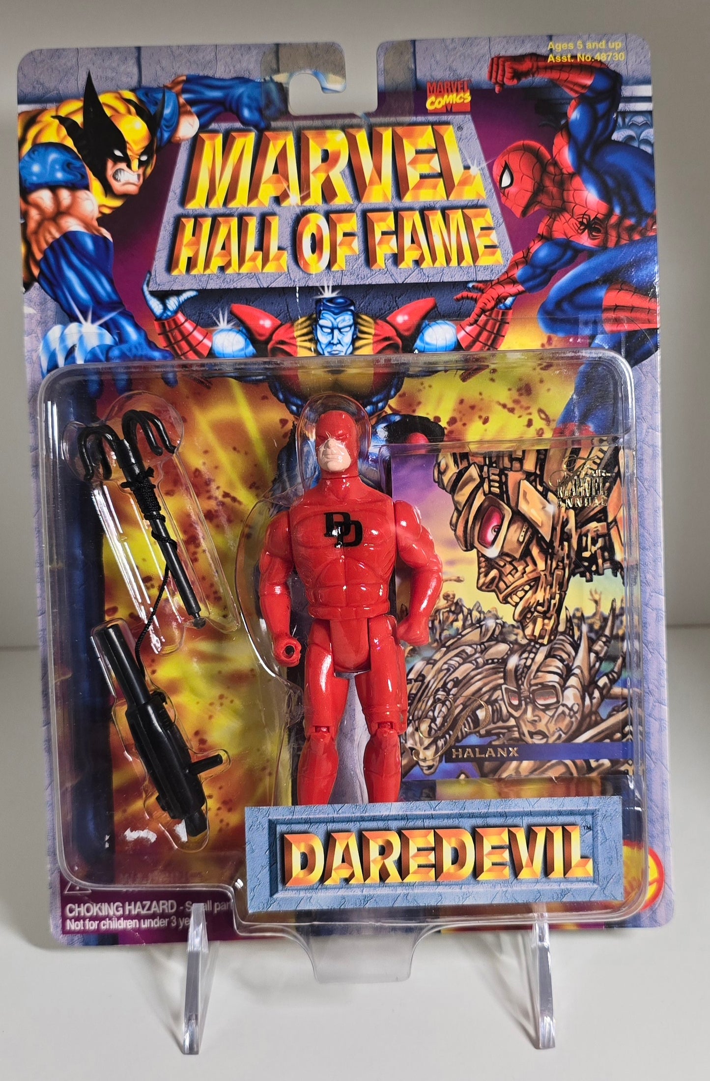 TOY BIZ MARVEL HALL OF FAME DAREDEVIL ACTION FIGURE [PH03] X-Men Toy Biz   