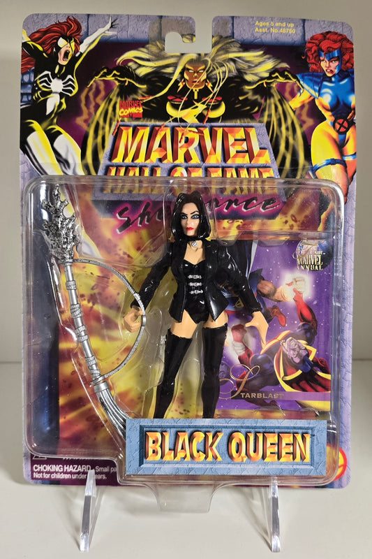 TOY BIZ MARVEL HALL OF FAME SHE-FORCE BLACK QUEEN ACTION FIGURE [PH01] X-Men Toy Biz   