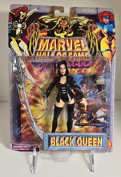 TOY BIZ MARVEL HALL OF FAME SHE-FORCE BLACK QUEEN ACTION FIGURE [PH03] X-Men Toy Biz   