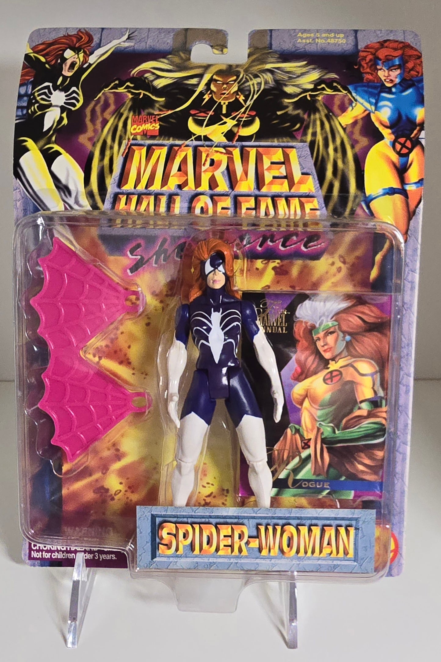 TOY BIZ MARVEL HALL OF FAME SHE-FORCE SPIDER-WOMAN ACTION FIGURE [PH01] X-Men Toy Biz   