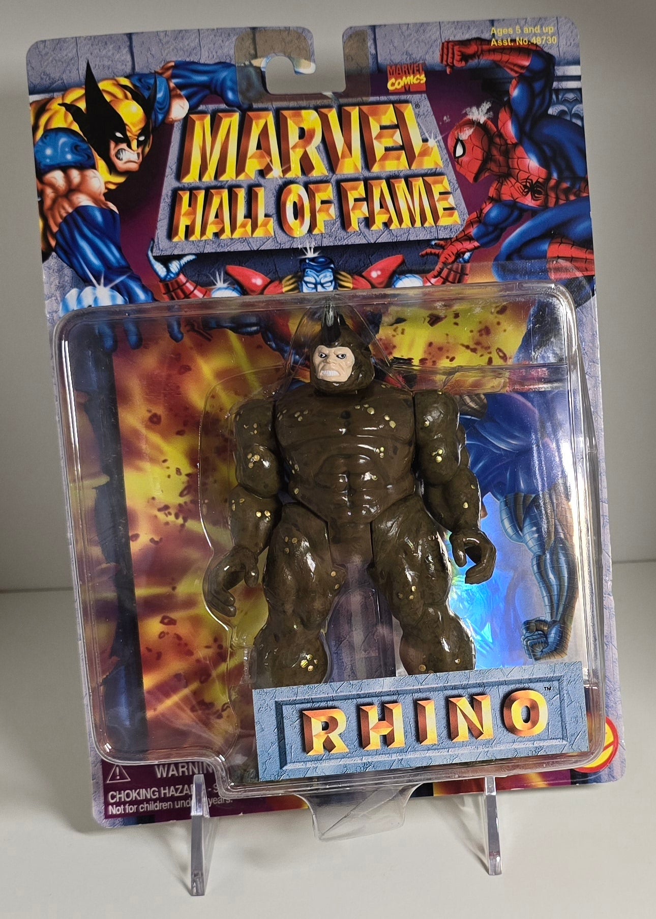 TOY BIZ MARVEL HALL OF FAME RHINO ACTION FIGURE [PH02] X-Men Toy Biz   