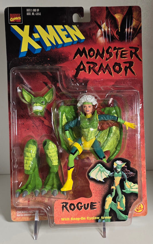 TOY BIZ X-MEN MONSTER ARMOR ROGUE ACTION FIGURE X-Men Toy Biz   