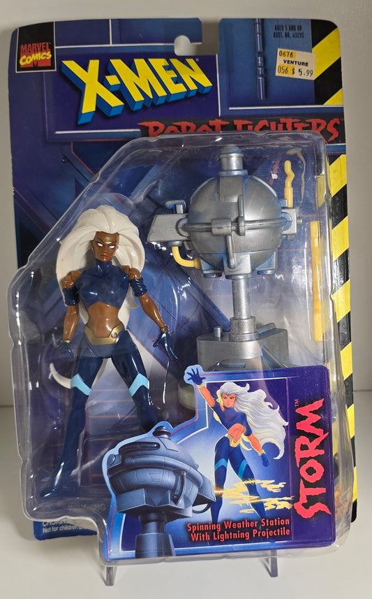 TOY BIZ X-MEN ROBOT FIGHTERS STORM ACTION FIGURE [PH01] X-Men Toy Biz   