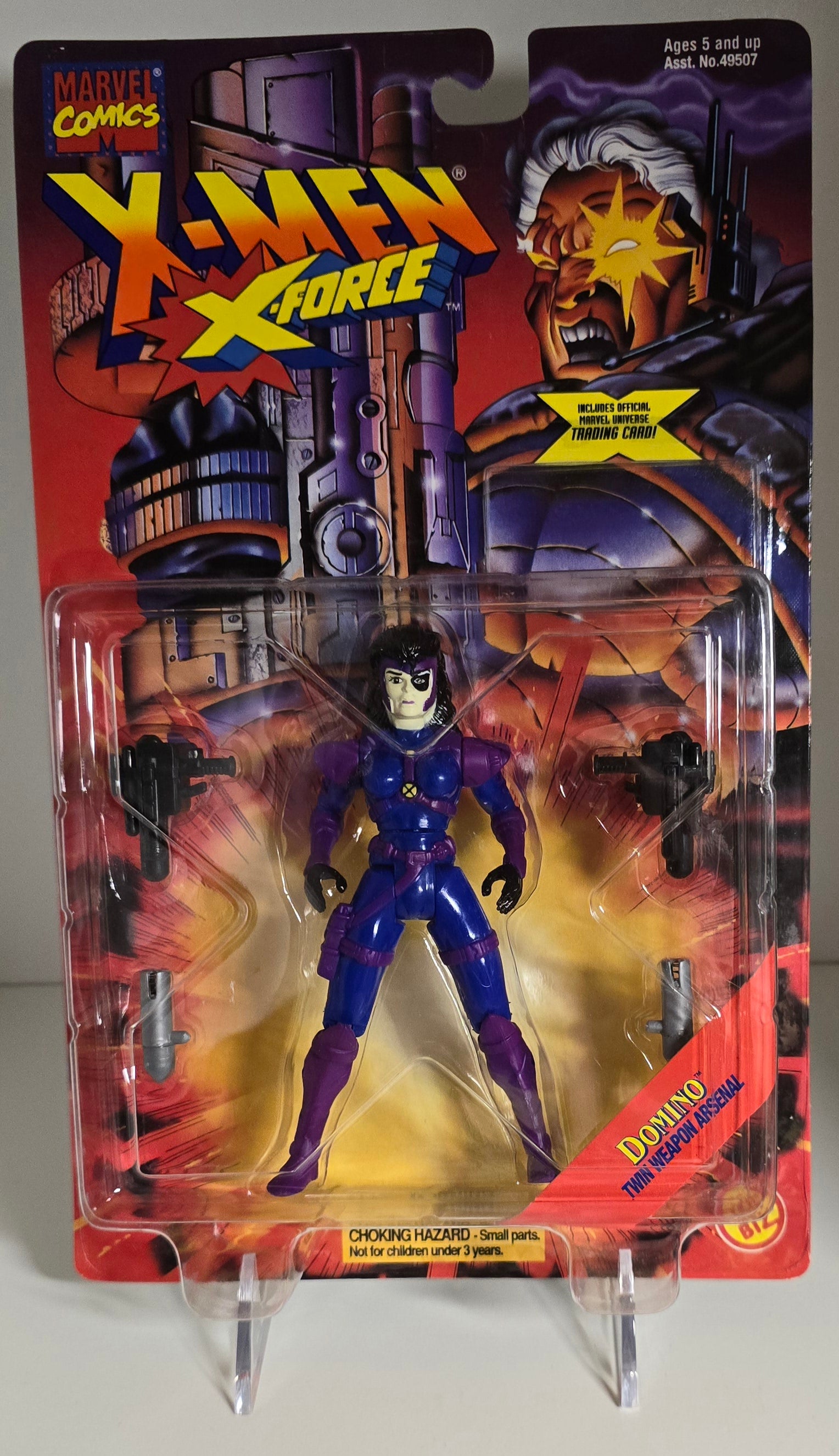 TOY BIZ X-MEN X-FORCE DOMINO ACTION FIGURE X-Men Toy Biz   