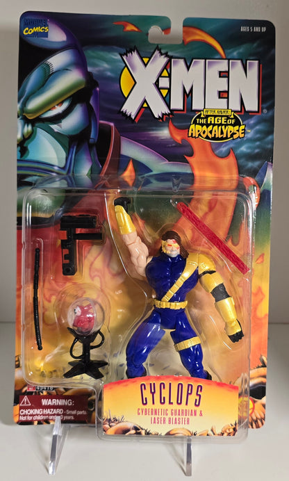 TOY BIZ X-MEN Age of Apocalypse CYCLOPS ACTION FIGURE X-Men Toy Biz   