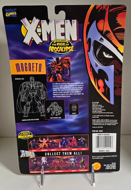 TOY BIZ X-MEN Age of Apocalypse MAGNETO ACTION FIGURE [PH02] X-Men Toy Biz   