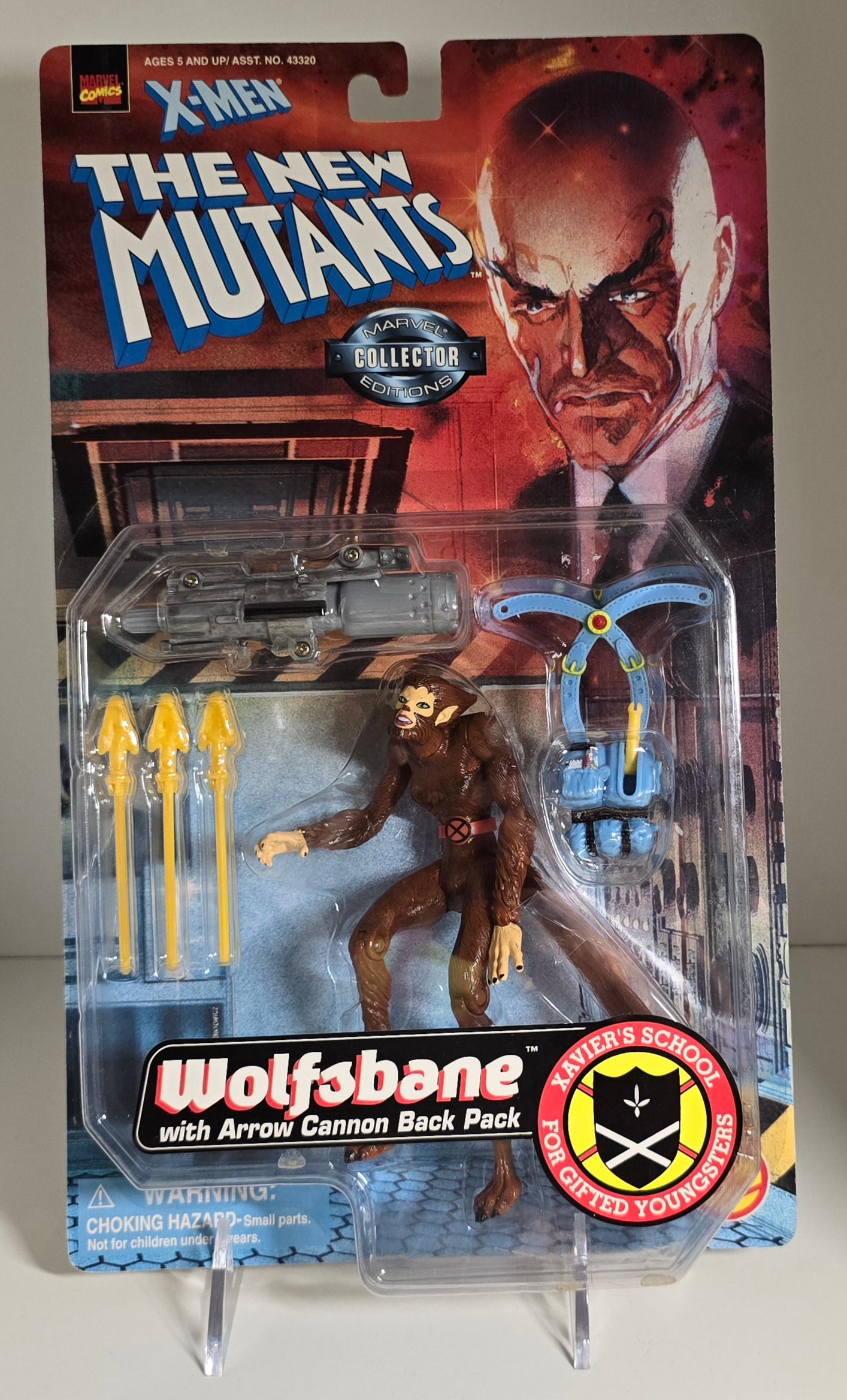 TOY BIZ X-MEN NEW MUTANTS MARVEL COLLECTOR EDITIONS WOLFSBANE ACTION FIGURE X-Men Toy Biz   