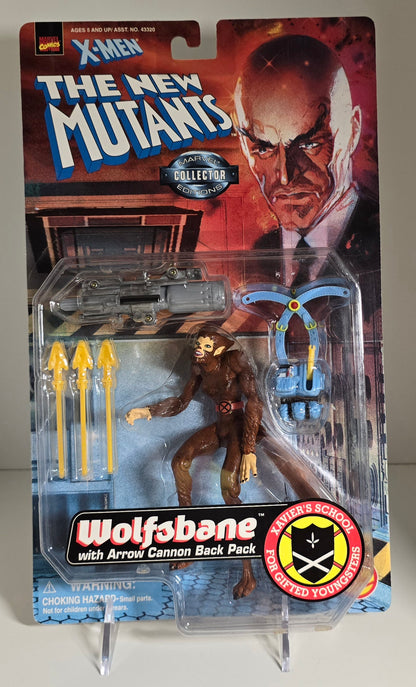 TOY BIZ X-MEN NEW MUTANTS MARVEL COLLECTOR EDITIONS WOLFSBANE ACTION FIGURE X-Men Toy Biz   