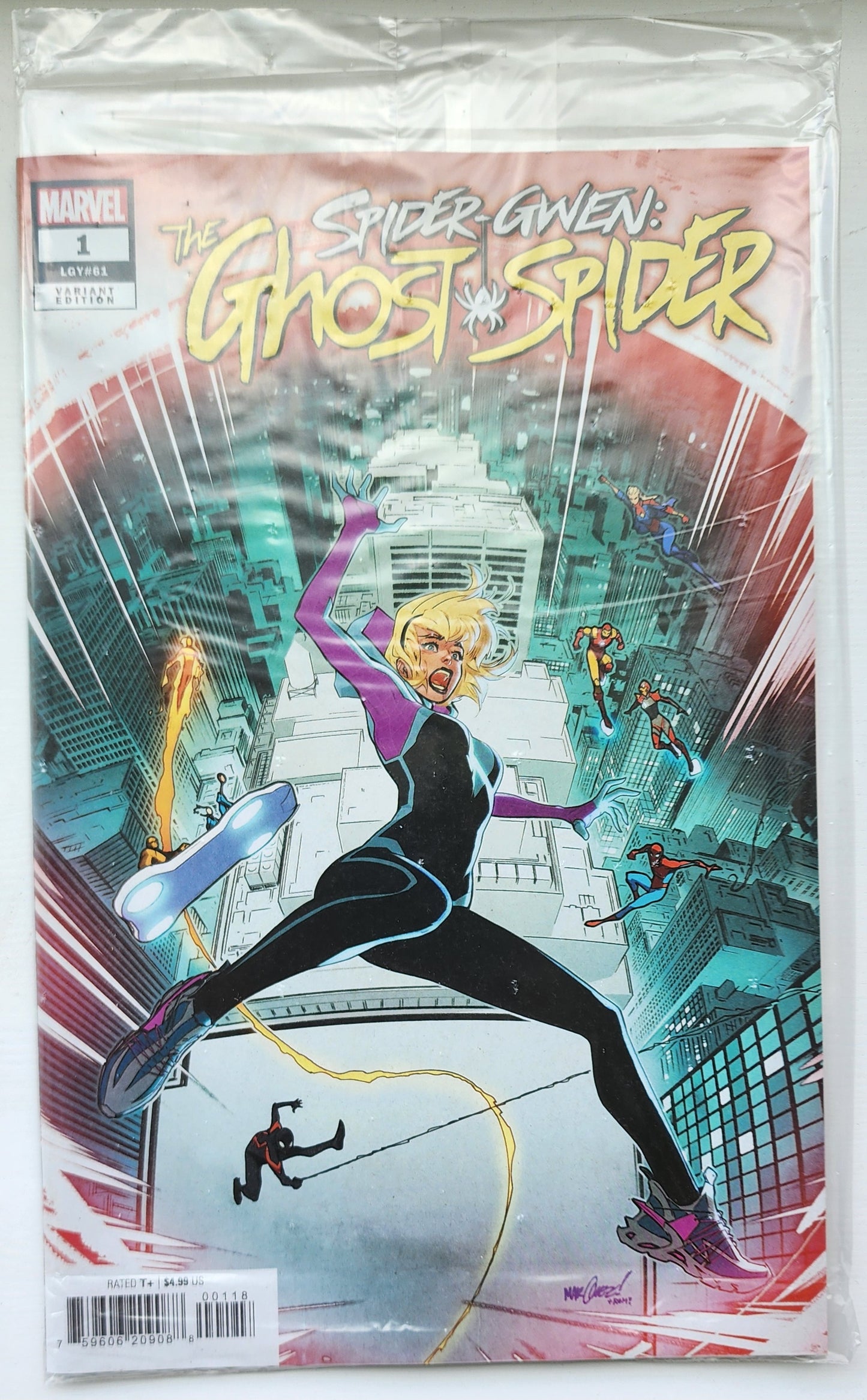 SPIDER-GWEN GHOST-SPIDER #1 PROMO SURPRISE POLYBAGGED VARIANT 2024 Spider-Gwen MARVEL COMICS   