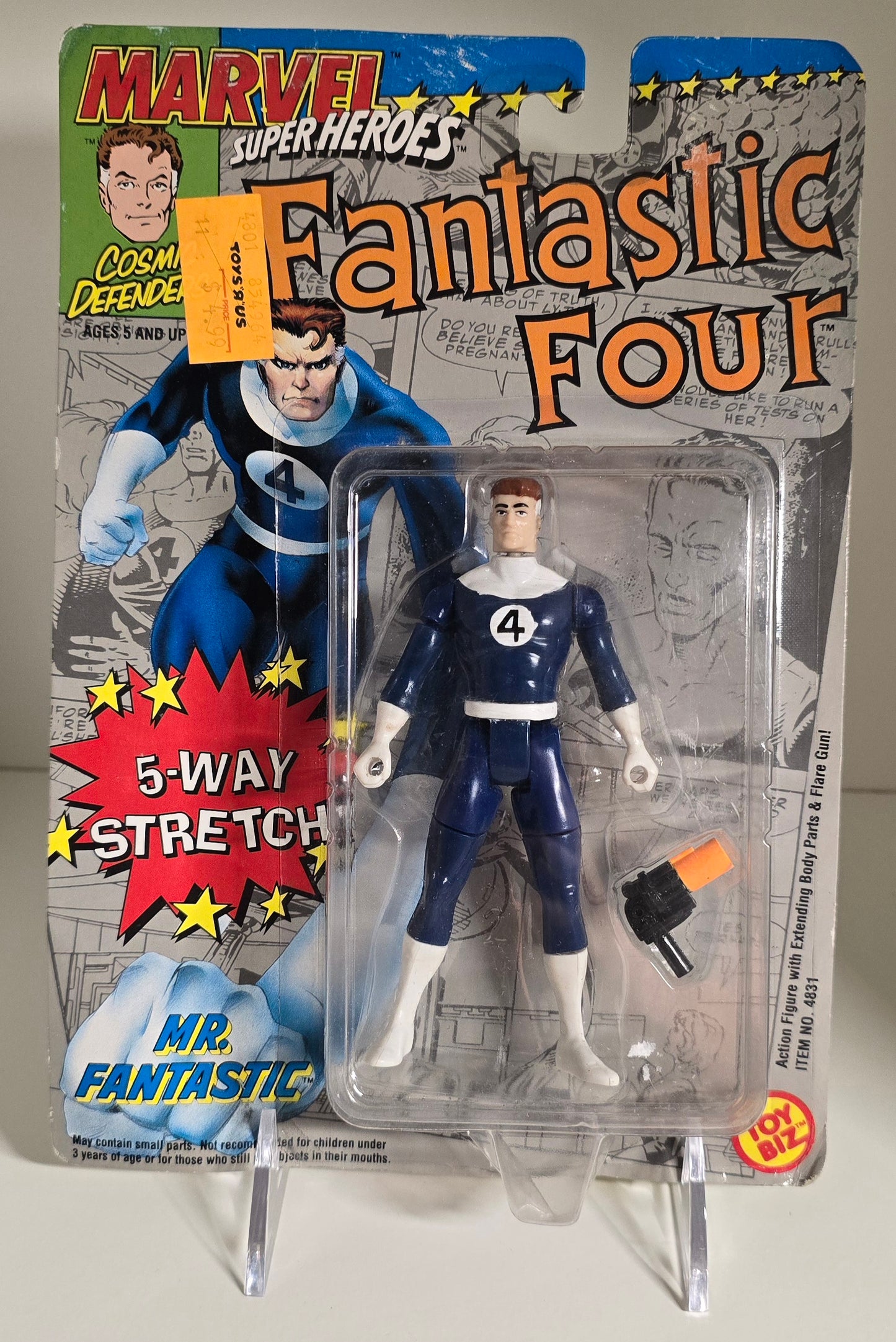 TOY BIZ MARVEL SUPER HEROES MR FANTASTIC 5 WAY STRETCH [PH01] X-Men Toy Biz   