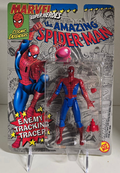 TOY BIZ MARVEL SUPER HEROES AMAZING SPIDER-MAN ENEMY TRACKING TRACER X-Men Toy Biz   