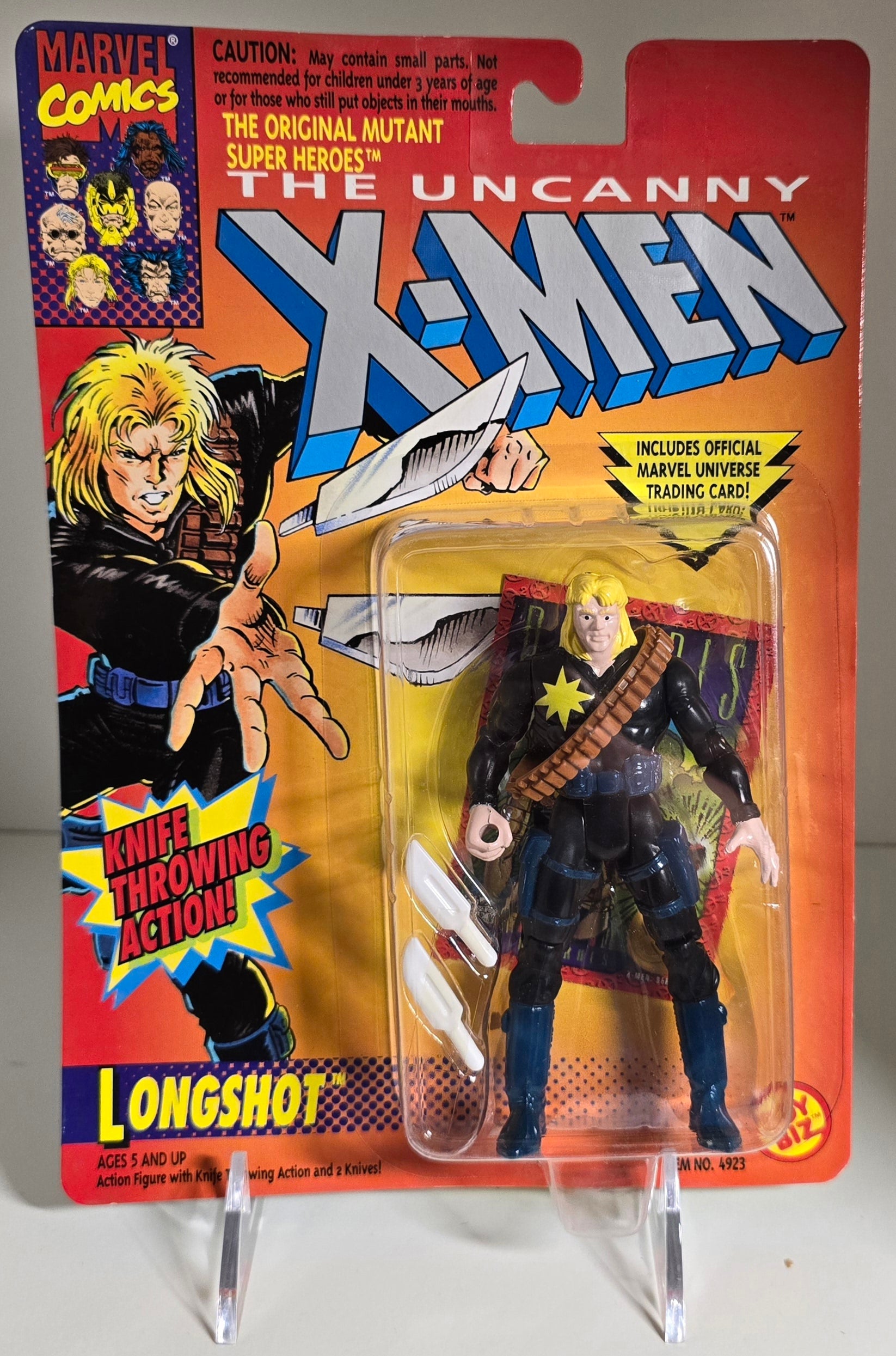 TOY BIZ UNCANNY X-MEN LONGSHOT ACTION FIGURE [PH03] X-Men Toy Biz   