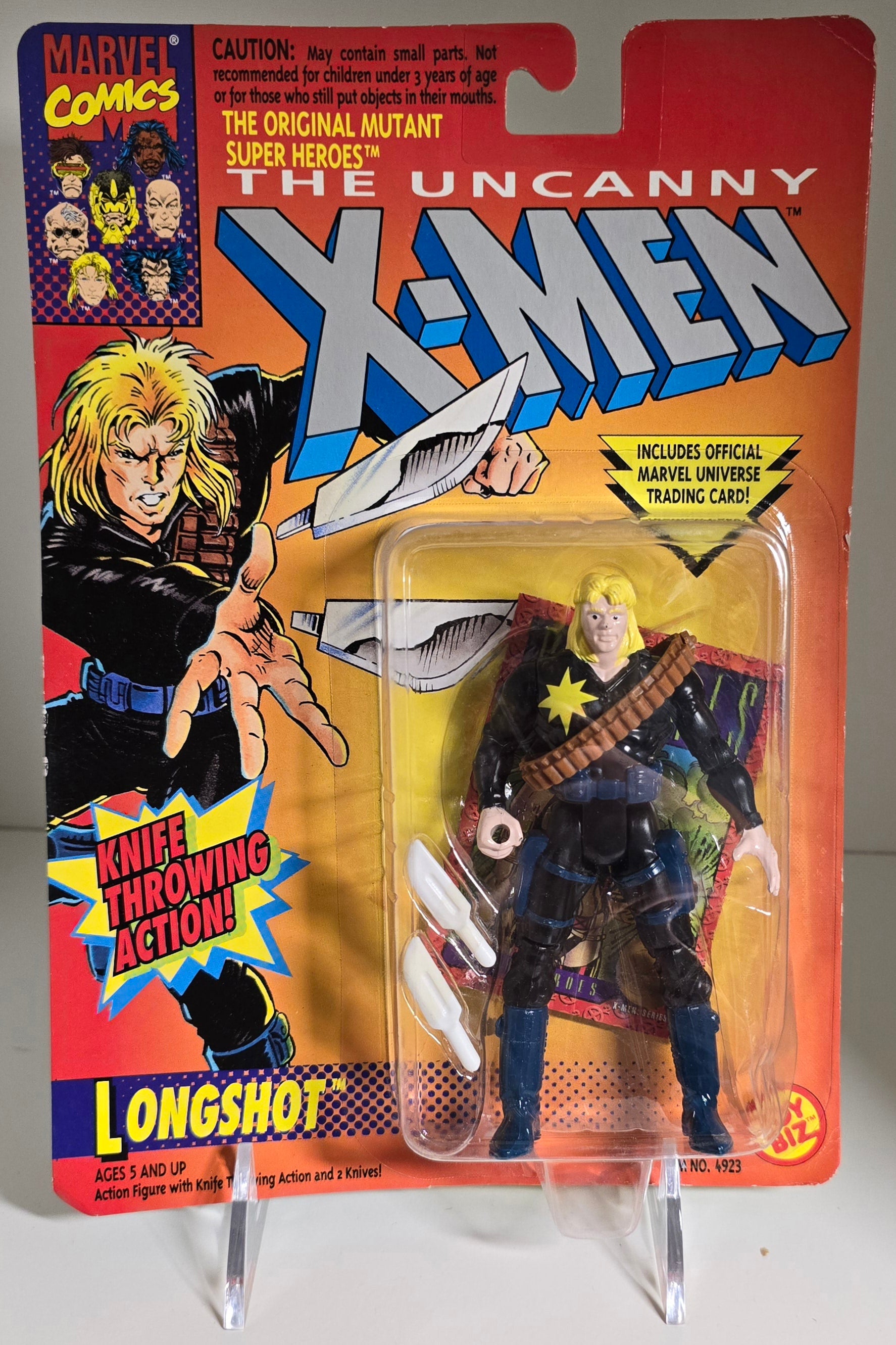 TOY BIZ UNCANNY X-MEN LONGSHOT ACTION FIGURE [PH04] X-Men Toy Biz   