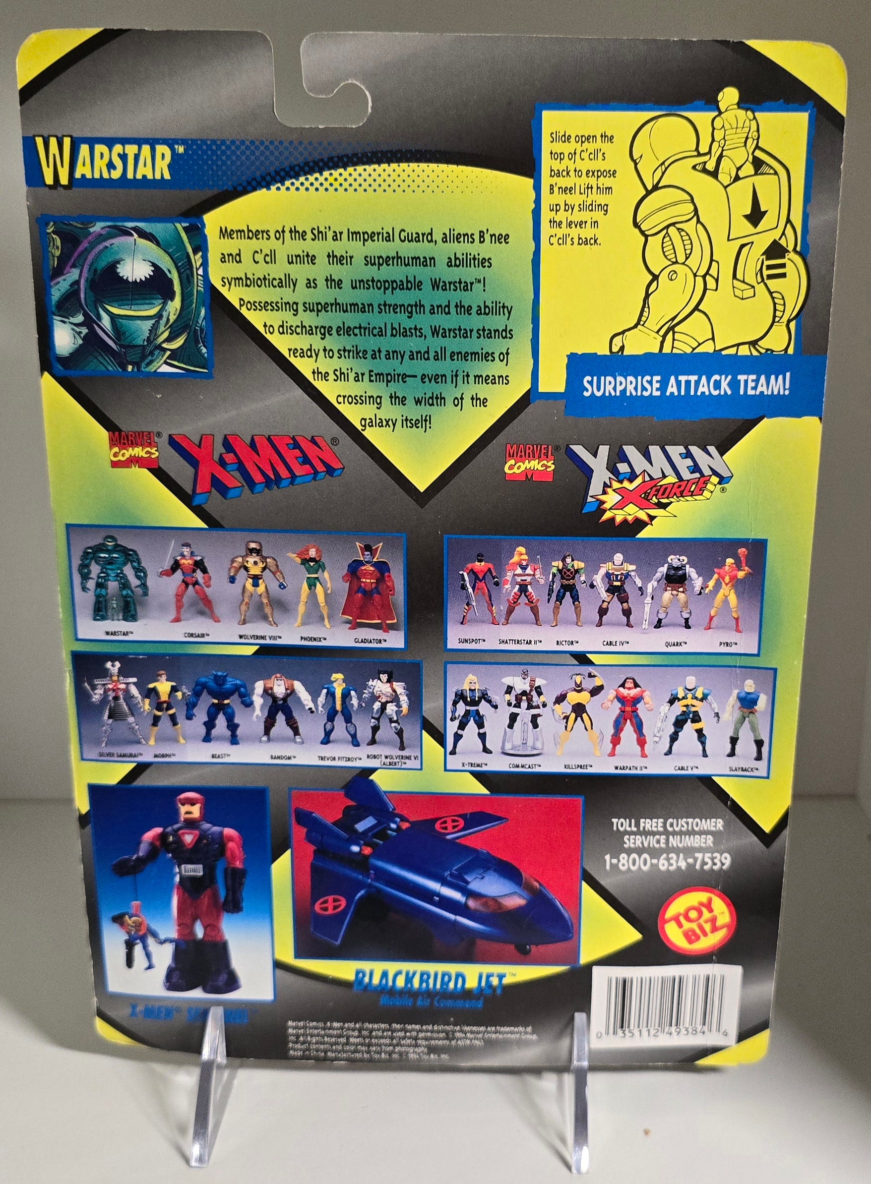 TOY BIZ X-MEN PHOENIX SAGA WARSTAR ACTION FIGURE X-Men Toy Biz   