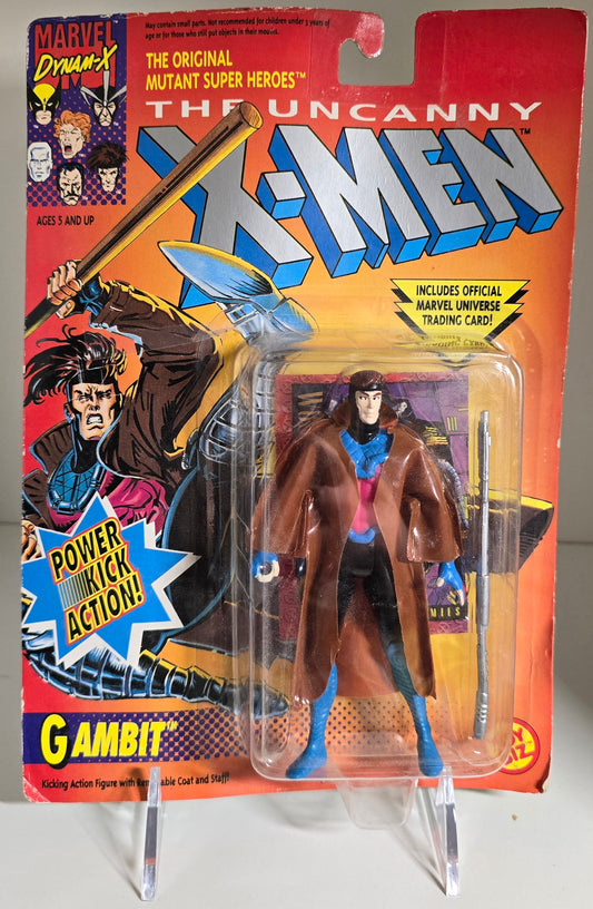 TOY BIZ UNCANNY X-MEN GAMBIT ACTION FIGURE [PH01] X-Men Toy Biz   