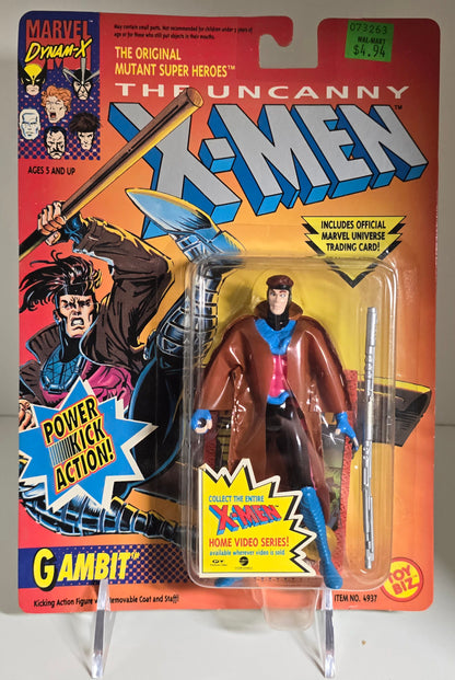 TOY BIZ UNCANNY X-MEN GAMBIT ACTION FIGURE [PH04] X-Men Toy Biz   