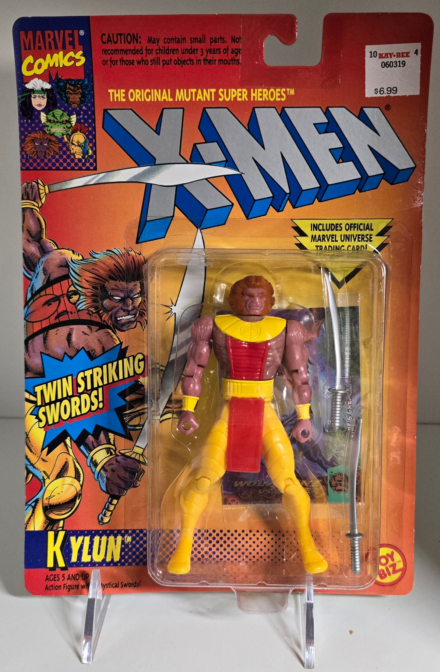 TOY BIZ UNCANNY X-MEN KYLUN ACTION FIGURE [PH02] X-Men Toy Biz   