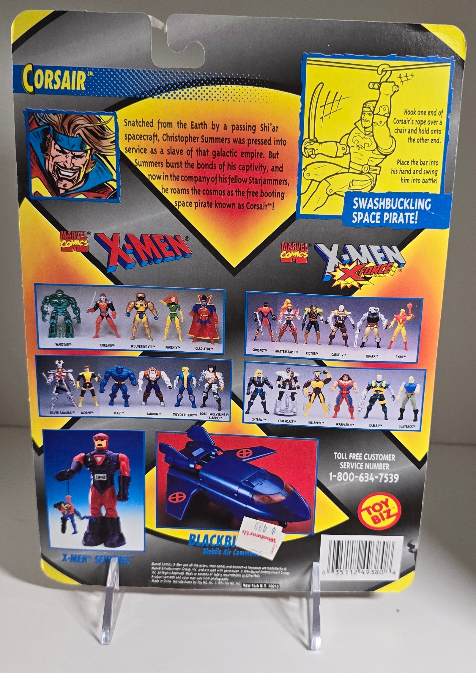 TOY BIZ X-MEN PHOENIX SAGA CORSAIR ACTION FIGURE X-Men Toy Biz   