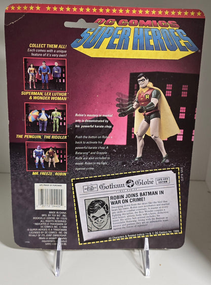 TOY BIZ DC COMICS SUPER HEROES ROBIN KARATE CHOP [PH04] Batman Toy Biz   
