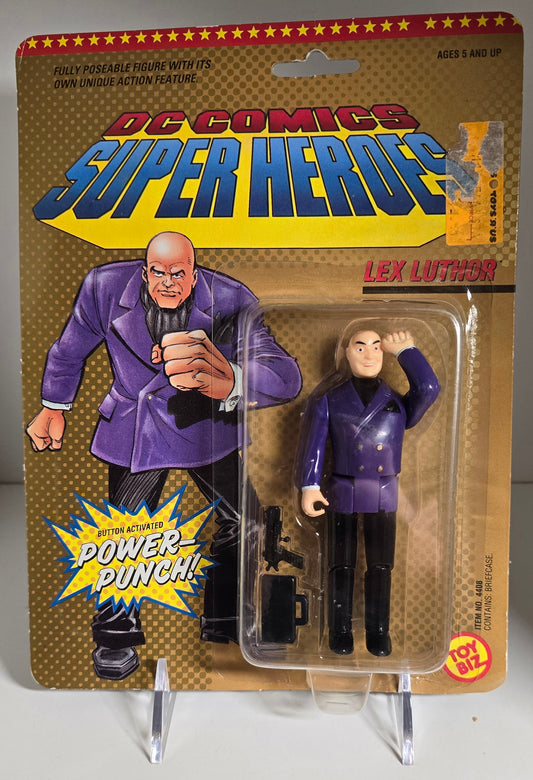 TOY BIZ DC COMICS SUPER HEROES LEX LUTHOR POWER PUNCH [PH01] Batman Toy Biz   