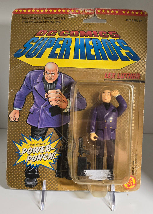 TOY BIZ DC COMICS SUPER HEROES LEX LUTHOR POWER PUNCH [PH03] Batman Toy Biz   