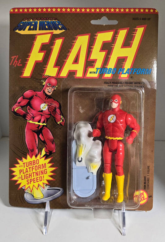 TOY BIZ DC COMICS SUPER HEROES FLASH TURBO PLATFORM [PH04] Batman Toy Biz   