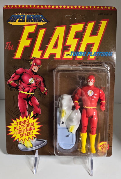 TOY BIZ DC COMICS SUPER HEROES FLASH TURBO PLATFORM UNPUNCHED [PH05] Batman Toy Biz   