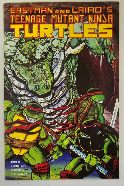 TEENAGE MUTANT NINJA TURTLES #45 1992 TMNT MIRAGE STUDIOS