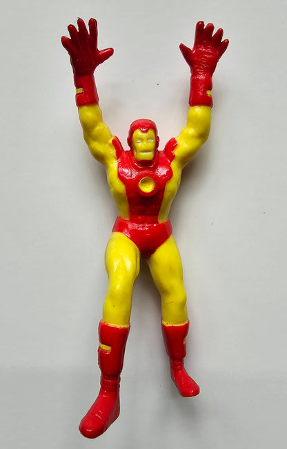 IRON MAN MARVEL 1990 4.5" inch LOOSE FIGURE Iron Man MARVEL   