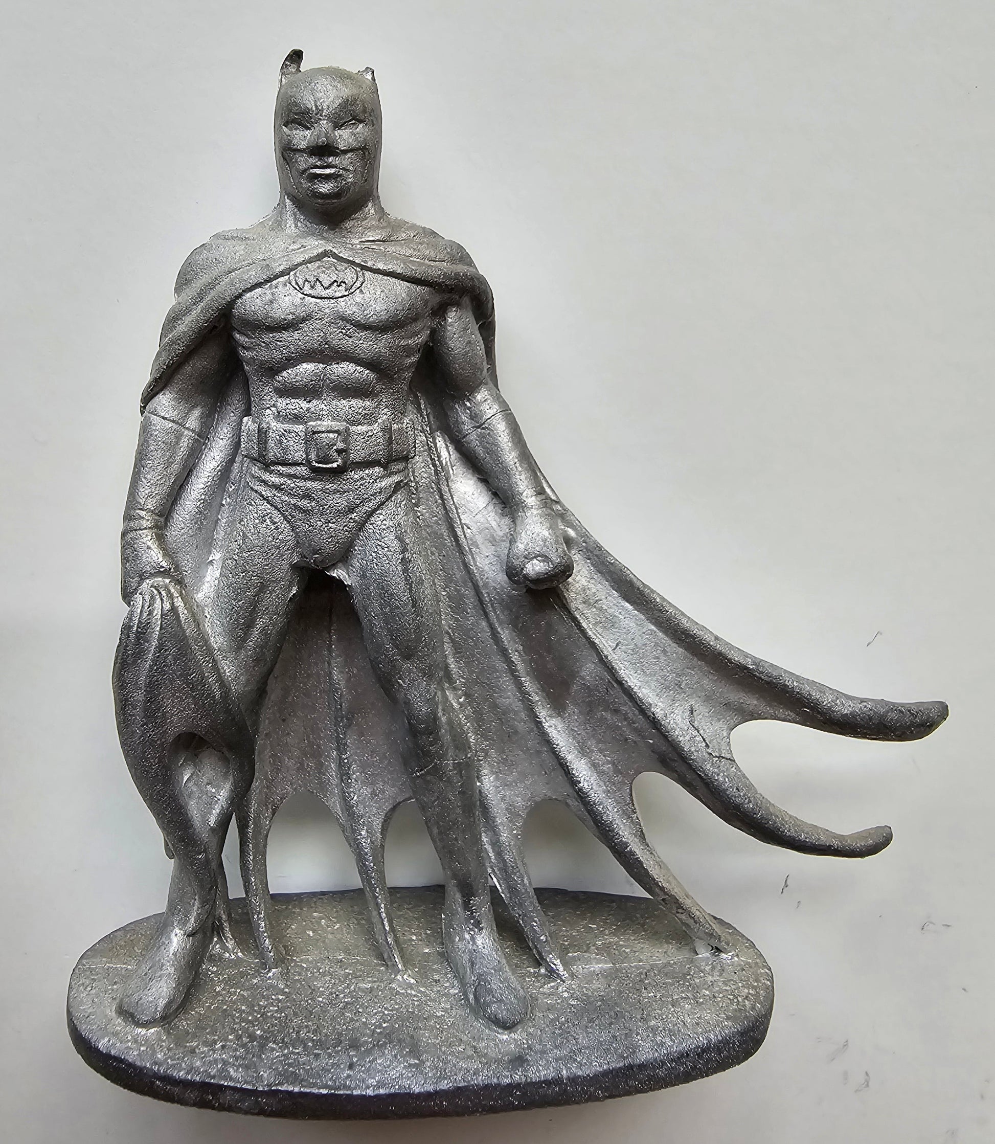 BATMAN PEWTER 2.5 inch LOOSE FIGURE 1989 Batman DC COMICS   