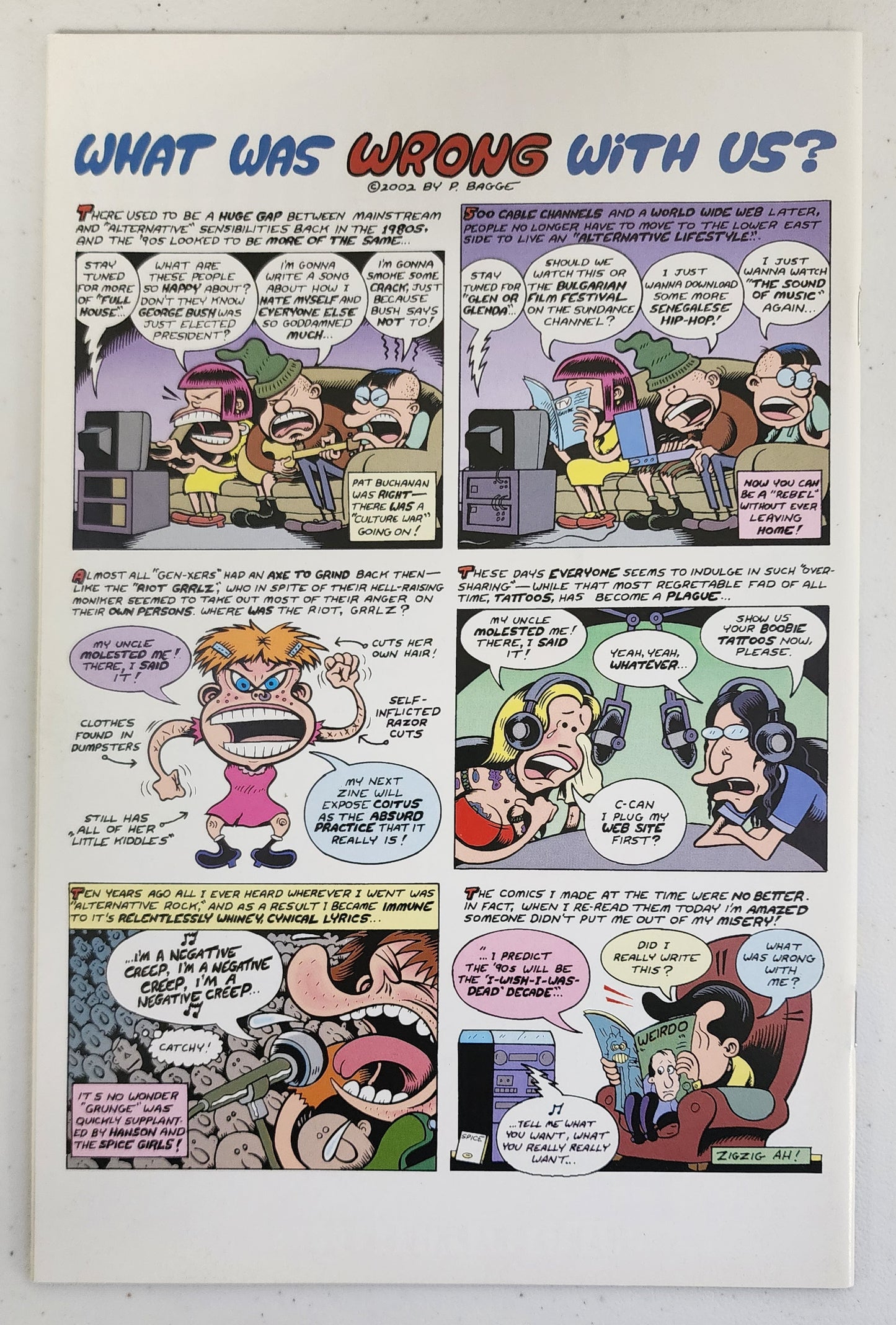 HATE ANNUAL #3 2002 FANTAGRAPHICS