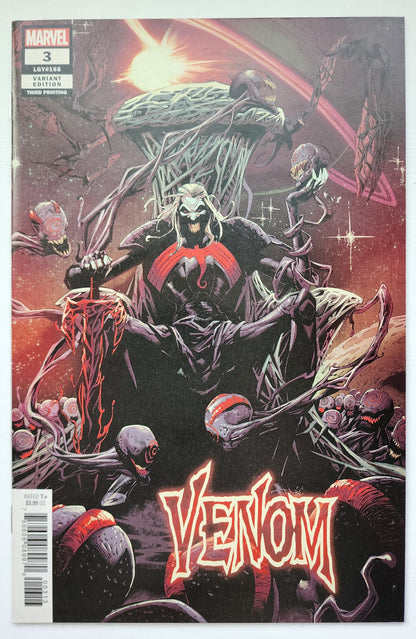 VENOM #3 3RD PRINT STEGMAN VARIANT (1ST APP KNULL) Venom MARVEL COMICS   