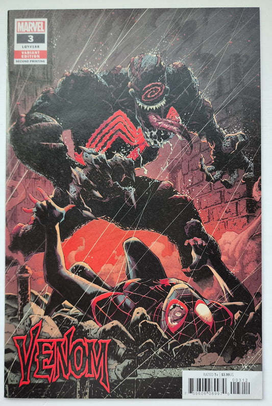 VENOM #3 2ND PRINT STEGMAN HOMAGE VARIANT 2018 (1ST APP KNULL) [SD01] Venom MARVEL COMICS   