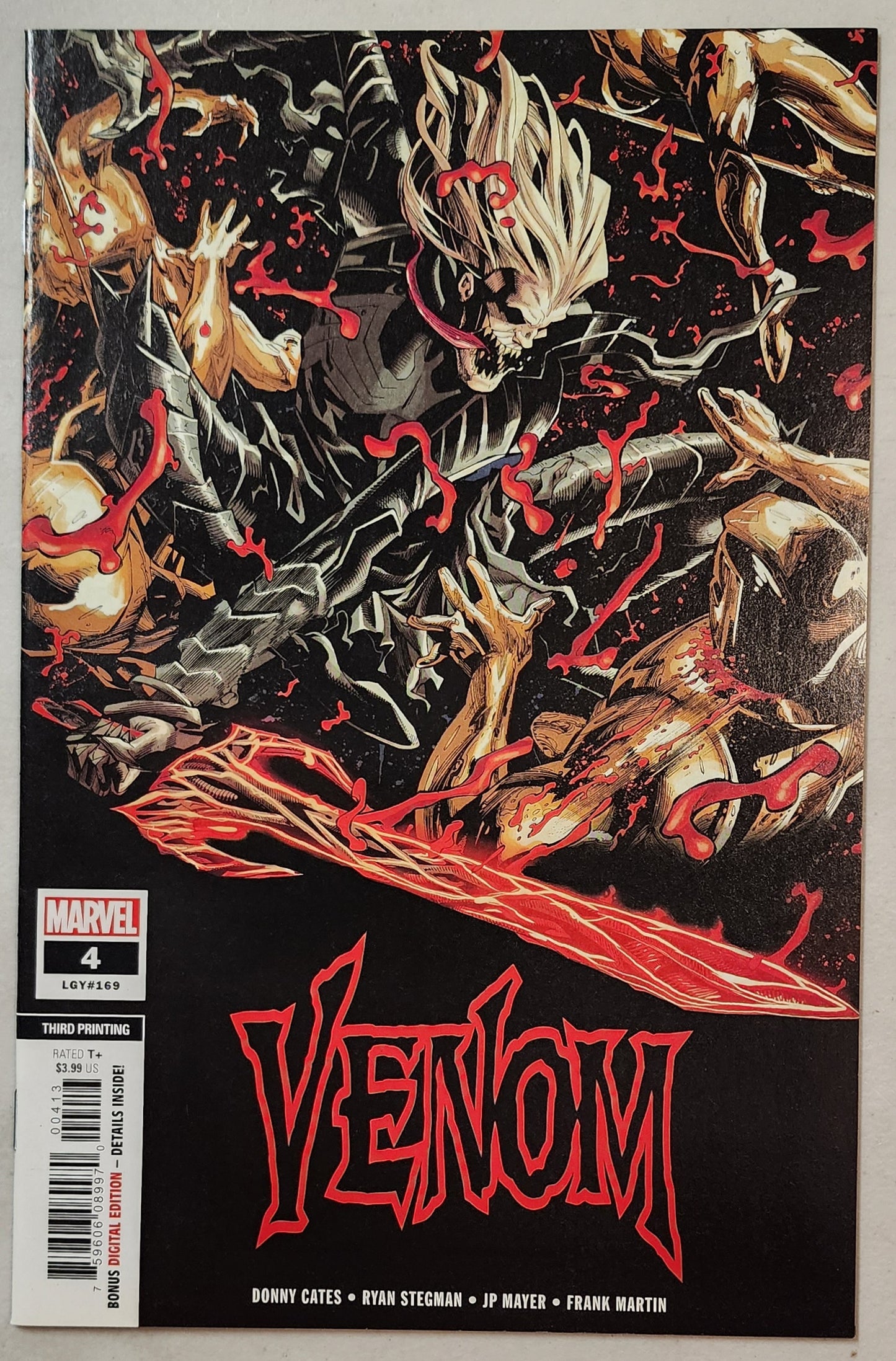 VENOM #4 3RD PRINT VARIANT 2018 [SD04] Venom MARVEL COMICS