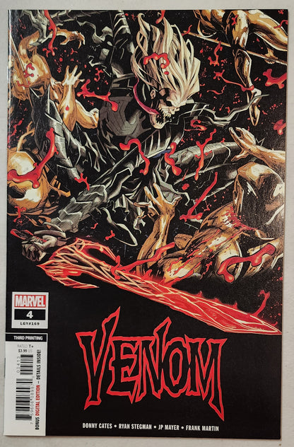 VENOM #4 3RD PRINT VARIANT 2018 [SD04] Venom MARVEL COMICS