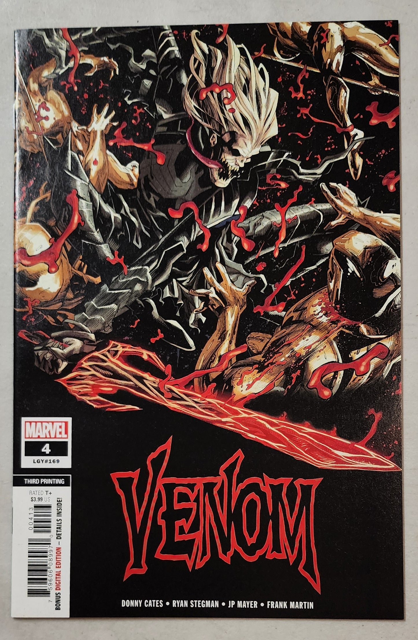 VENOM #4 3RD PRINT VARIANT 2018 [SD05] Venom MARVEL COMICS