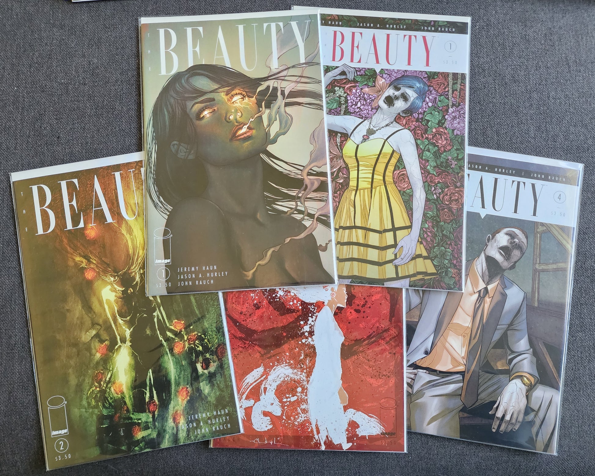 BEAUTY #1 A & B #2-#4 SET 2015 Beauty IMAGE COMICS   