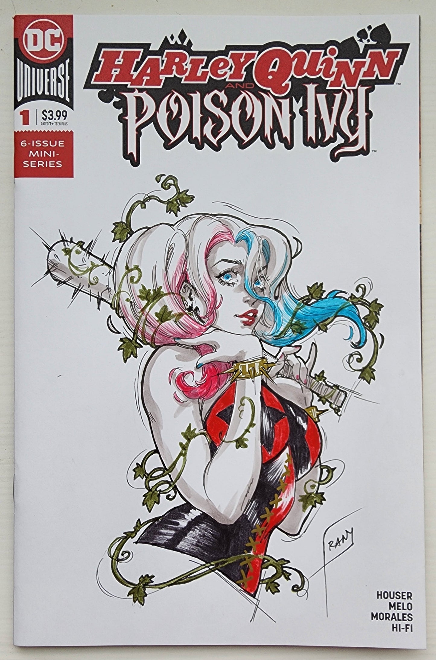 HARLEY QUINN BY FRANY comic books MARVEL COMICS