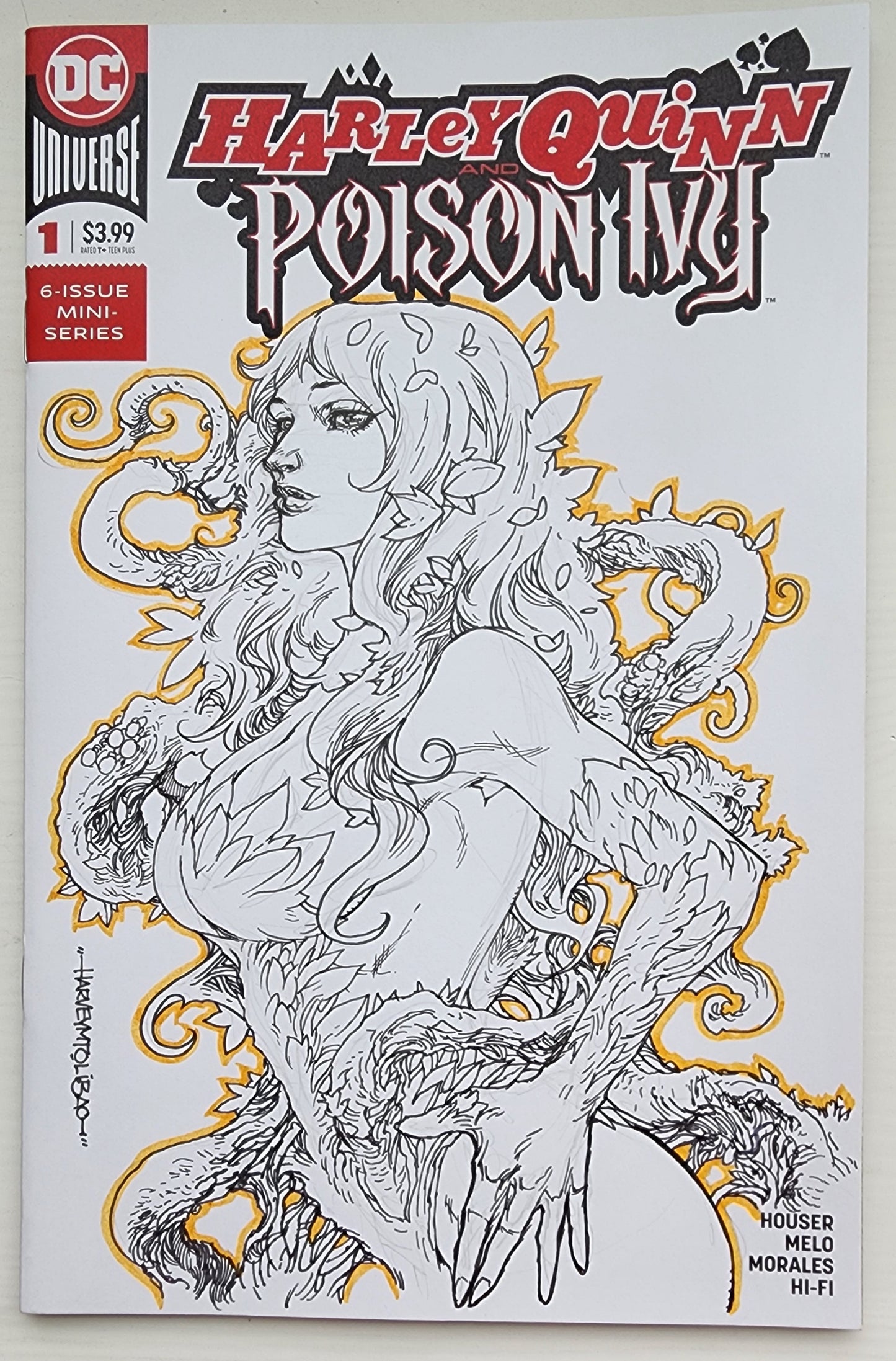 POISON IVY BY HARVEY TOLIBAO comic books MARVEL COMICS