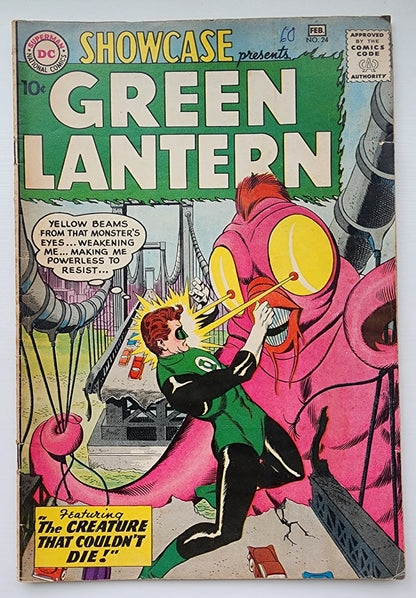 SHOWCASE #24 1960 (3RD APP GREEN LANTERN HAL JORDAN) Showcase DC COMICS