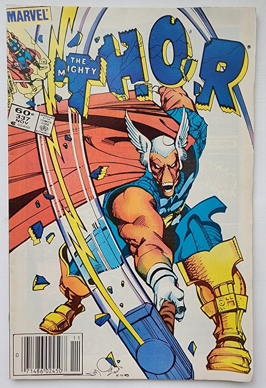 THOR #337 NEWSSTAND 1983 (1ST APP BETA RAY BILL) Thor MARVEL COMICS