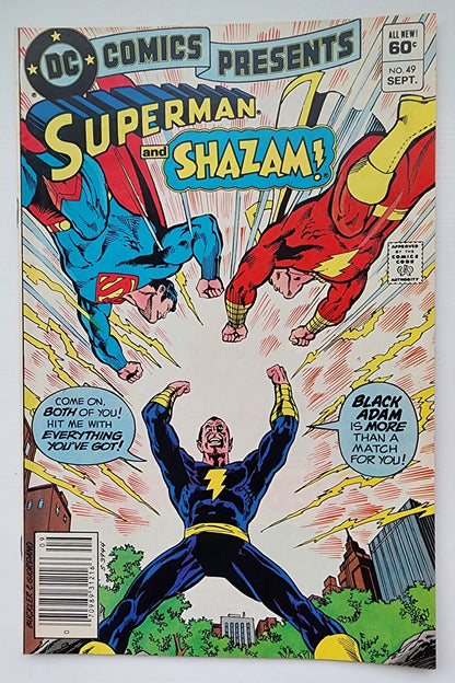 DC COMICS PRESENTS #49 1982 NEWSSTAND DC Comics Presents DC COMICS